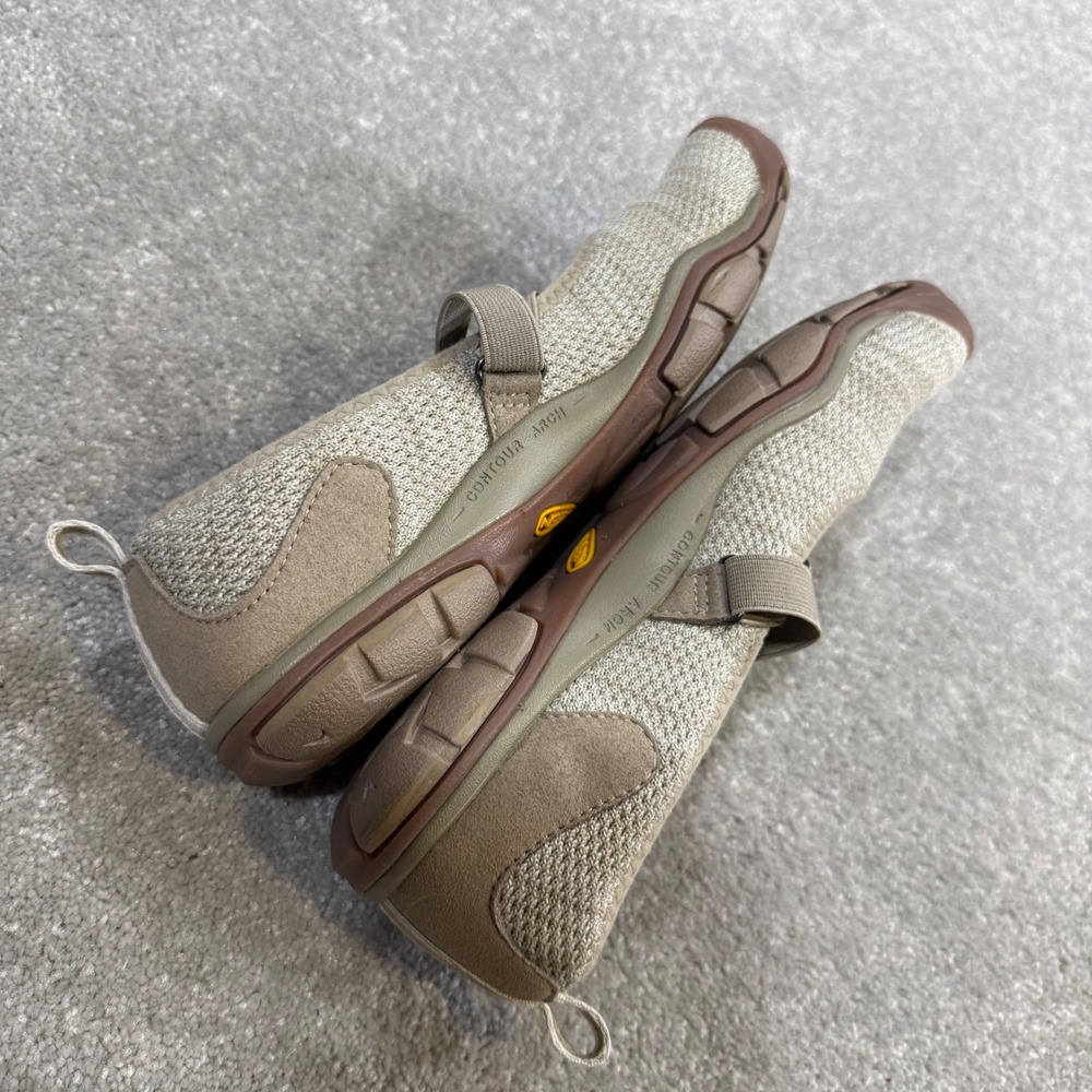 KEEN Hush Knit MJ Maryjane Flats Water Shoes Mesh NWOT 7.5 Granola Gorpcore - Picture 7 of 12